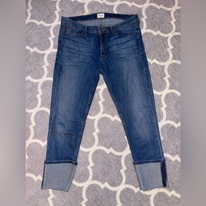 Hudson Jeans Muse Crop Skinny Jean with 5” Cuff